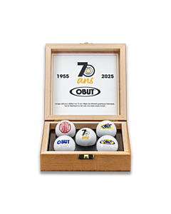 Collector's box set of 5 Obut 70th anniversary goals