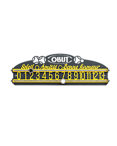 Obut two-colour score counter