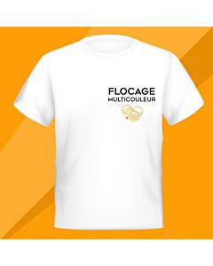 Multicolor flocking (size up to 100 cm2)