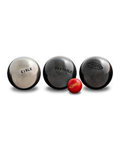 Precision shooting game for petanque