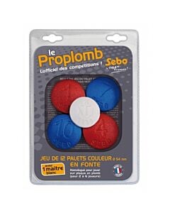 Set of 12 Vendée-style palets Le Proplomb