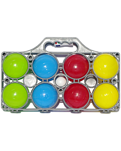Set of 8 rigid PVC bowls with jack