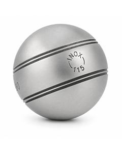 LA BOULE BLEUE "Inox 115" – 74 mm – 690gr – Strie A2