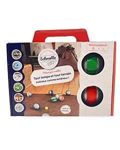 La Schmolle - All Terrain Pétanque Balls - Red/Green