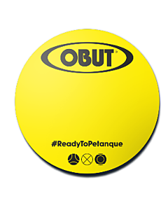 Obut round team sticker