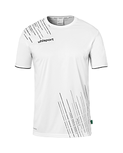 Maillot manches courtes Score 26 - Blanc/noir - Enfant