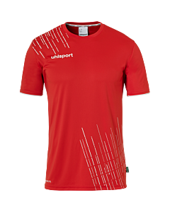 Maillot manches courtes Score 26 - Rouge/blanc - Homme