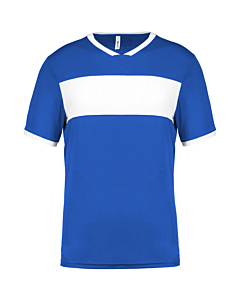 Short-sleeved jersey - kids - sporty royal blue/white