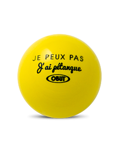 OBUT Jack "I can't, I have pétanque"