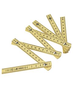 OBUT Folding fiberglass rule with pull-out extension