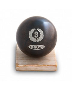 Obut bronze ball trophy for the number 3