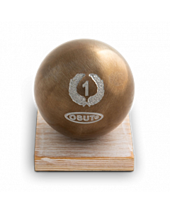 Obut gold ball trophy for the number 1