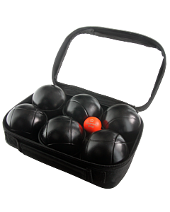 Pack SACOZ6 N°7 - 2 Pétanque triplets with bag and jack - Black Strie P + Black Strie 1