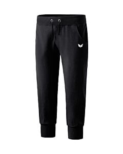Cropped Sweatpants with narrow waistband - Women - black