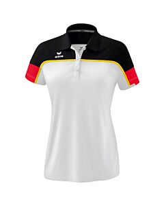 CHANGE by erima polo-shirt - Women - white/black/red