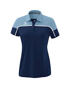 CHANGE by erima polo-shirt - Women - new navy/faded denim/white