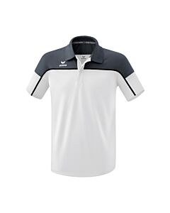 CHANGE by erima polo-shirt - Men - white/slate grey/black