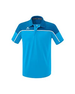 CHANGE by erima polo-shirt - Men - curacao/mykonos/white