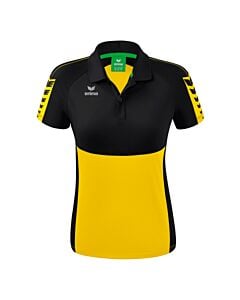 Six Wings Polo-shirt - Women - yellow/black