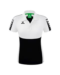 Six Wings Polo-shirt - Women - black/white