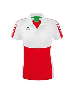 Six Wings Polo-shirt - Women - red/white