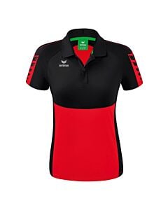 Six Wings Polo-shirt - Women - red/black