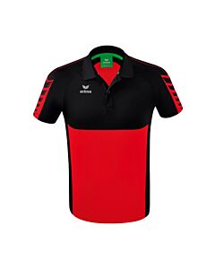 Six Wings Polo-shirt - Men - red/black