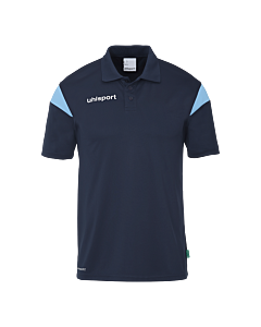 Polo manches courtes Squad 27 - Bleu Marine/ciel - Enfant