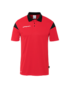 Polo manches courtes Squad 27 - Rouge/noir - Enfant