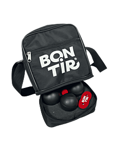 Bon Tir bag for 3 pétanque balls - Black