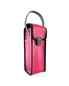 Soft bag with handle - Pink/Black