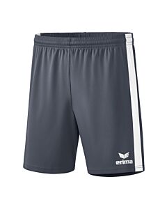 Retro Star Shorts - Kids - slate grey/white