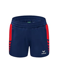 Six Wings Worker Shorts - Women - new navy/red