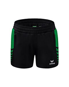 Six Wings Worker Shorts - Women - black/emerald