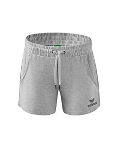 ESSENTIAL TEAM Sweat Shorts - Women - light grey marl