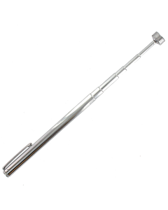 Telescopic magnetic ballpoint pen-Grey