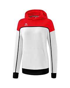 CHANGE by erima Hoody - Women - white/red/black