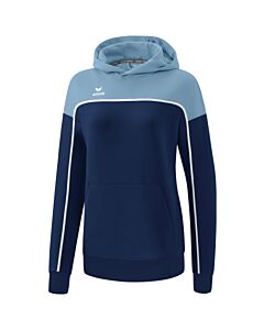 CHANGE by erima Hoody - Women - new navy/faded denim/white