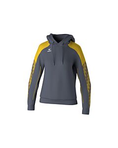 EVO STAR Hoody - Women - slate grey/yellow