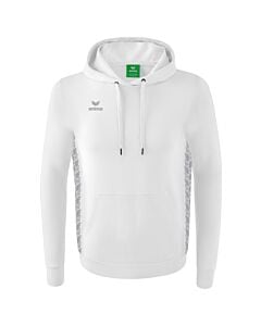Essential Team Hoody - Kids - white/monument grey