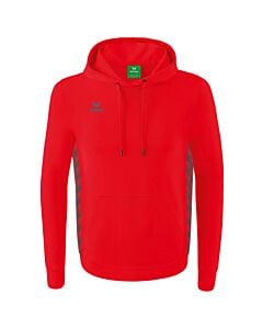 Essential Team Hoody - Kids - red/slate grey