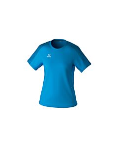 EVO STAR T-shirt - Women - curaçao/mykonos