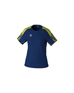 EVO STAR T-shirt - Women - new navy/lime