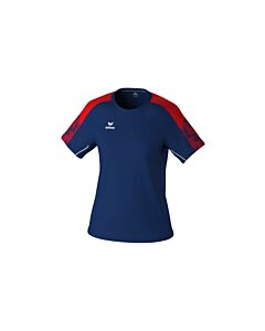 EVO STAR T-shirt - Women - new navy/red