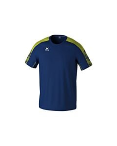 EVO STAR T-shirt - Men - new navy/lime