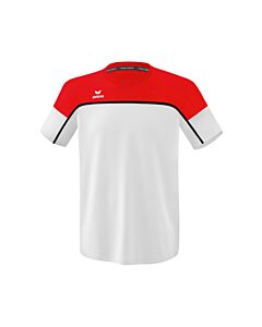 CHANGE by erima T-shirt - Kids - white/red/black