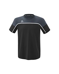 CHANGE by erima T-shirt - Kids - black grey/slate grey/white