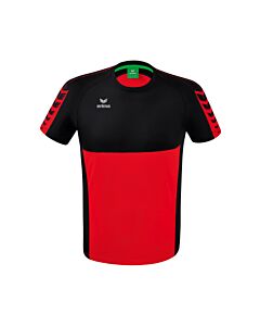 Six Wings T-shirt - Kids - red/black