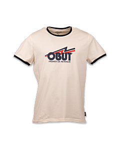 Mixed White Retro Logo T-Shirt