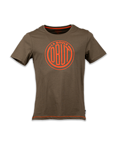 Men's khaki t-shirt